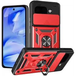 Phonesta CamShield Back Cover Hülle für Google Pixel 9a - Rot
