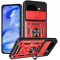 Phonesta CamShield Back Cover Hülle für Google Pixel 9a - Rot