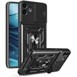 Phonesta CamShield Back Cover Hülle für Nothing CMF Phone 1 - Schwarz