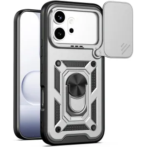 Phonesta CamShield Back Cover Hülle für HONOR 600/600 Pro - Silber