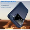 Phonesta Carbon Silikon Back Cover Hülle für Xiaomi 15 - Blau 2