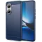 Phonesta Carbon Silikon Back Cover Hülle für Xiaomi Poco X7 Pro - Blau