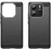 Phonesta Carbon Silikon Back Cover Hülle für Xiaomi Redmi Note 14 4G - Schwarz 2