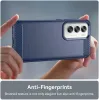 Phonesta Carbon Silikon Back Cover Hülle für Oppo Reno12 Pro - Blau 5