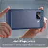 Phonesta Carbon Silikon Back Cover Hülle für Google Pixel 9a - Blau 5