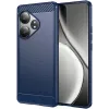 Phonesta Carbon Silikon Back Cover Hülle für Realme GT 6 - Blau