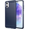 Phonesta Carbon Silikon Back Cover Hülle für Samsung Galaxy A06 4G - Blau
