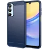 Phonesta Carbon Silikon Back Cover Hülle für Samsung Galaxy A16 - Blau