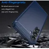 Phonesta Carbon Silikon Back Cover Hülle für Samsung Galaxy S25 Plus/S24 Plus - Blau 3