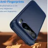 Phonesta Carbon Silikon Back Cover Hülle für Google Pixel 10 Pro XL - Blau 3