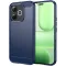 Phonesta Carbon Silikon Back Cover Hülle für HONOR 600 Lite - Blau