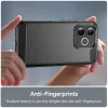 Phonesta Carbon Silikon Back Cover Hülle für HONOR 600 Lite - Schwarz 4