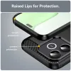 Phonesta Carbon Silikon Back Cover Hülle für HONOR 600 Lite - Schwarz 5