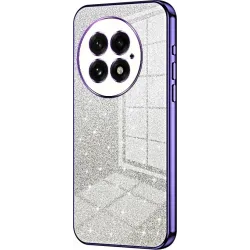 Phonesta Crystal Sparkle Silikon Back Cover Hülle für OnePlus 13 - Lila