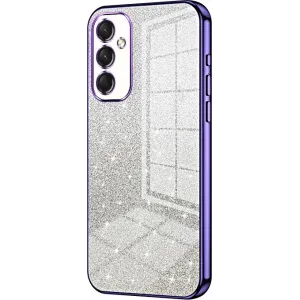 Phonesta Crystal Sparkle Silikon Back Cover Hülle für Samsung Galaxy A16 - Lila