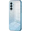 Phonesta Crystal Sparkle Silikon Back Cover Hülle für Samsung Galaxy A36 - Blau
