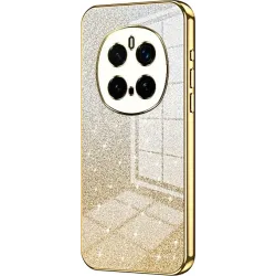 Phonesta Crystal Sparkle Silikon Back Cover Hülle für HONOR Magic7 Pro - Gold