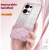 Phonesta Crystal Sparkle Silikon Back Cover Hülle für Oppo Reno13 - Silber 6