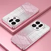 Phonesta Crystal Sparkle Silikon Back Cover Hülle für Oppo Find X9 Pro - Rosa 2
