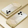 Phonesta Crystal Sparkle Silikon Back Cover Hülle für Oppo Reno15 - Gold 2