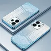 Phonesta Crystal Sparkle Silikon Back Cover Hülle für Oppo Reno15 Pro - Blau 2