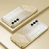 Phonesta Crystal Sparkle Silikon Back Cover Hülle für Samsung Galaxy A57 - Gold 2
