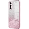 Phonesta Crystal Sparkle Silikon Back Cover Hülle für Samsung Galaxy A57 - Rosa