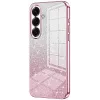 Phonesta Crystal Sparkle Silikon Back Cover Hülle für Samsung Galaxy S26 Plus - Rosa