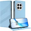 Phonesta Embossed Lines Book Wallet Klapphülle für OnePlus 13 - Hellblau 2