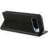 Phonesta Embossed Lines Book Wallet Klapphülle für Google Pixel 9 / 9 Pro - Schwarz 3