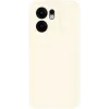 Phonesta Grooved Silikon Back Cover Hülle für Oppo Reno13 F 4G/5G / Reno13 FS 5G - Beige