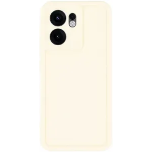 Phonesta Grooved Silikon Back Cover Hülle für Oppo Reno13 F 4G/5G / Reno13 FS 5G - Beige