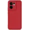 Phonesta Grooved Silikon Back Cover Hülle für Oppo Reno13 F 4G/5G / Reno13 FS 5G - Rot