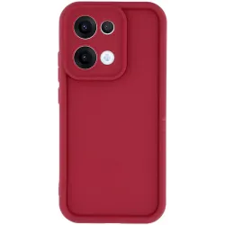 Phonesta Grooved Silikon Back Cover Hülle für Oppo Reno13 - Rot