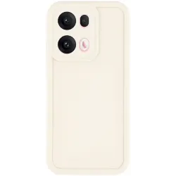 Phonesta Grooved Silikon Back Cover Hülle für Oppo Reno13 Pro - Beige