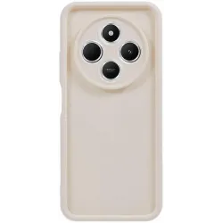 Phonesta Grooved Silikon Back Cover Hülle für Xiaomi Redmi 14C / Xiaomi Poco C75 - Beige