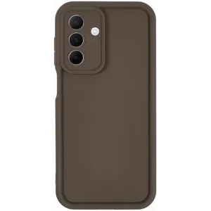 Phonesta Grooved Silikon Back Cover Hülle für Samsung Galaxy A26 - Braun