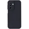 Phonesta Grooved Silikon Back Cover Hülle für Samsung Galaxy A26 - Schwarz