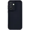 Phonesta Grooved Silikon Back Cover Hülle für Samsung Galaxy A36 - Schwarz