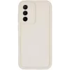 Phonesta Grooved Silikon Back Cover Hülle für Samsung Galaxy A56 - Beige