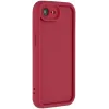 Phonesta Grooved Silikon Back Cover Hülle für Apple iPhone 17e/16e - Rot
