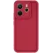 Phonesta Grooved Silikon Back Cover Hülle für Xiaomi Redmi Note 14 4G - Rot