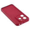 Phonesta Grooved Silikon Back Cover Hülle für Xiaomi Redmi Note 14 4G - Rot 4