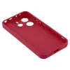 Phonesta Grooved Silikon Back Cover Hülle für Xiaomi Redmi Note 14 4G - Rot 5