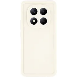 Phonesta Grooved Silikon Back Cover Hülle für Xiaomi Redmi Note 14 Pro 4G - Beige