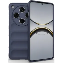 Phonesta GripShell Silikon Back Cover Hülle für Oppo Find X8 Pro - Dunkelblau
