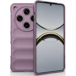 Phonesta GripShell Silikon Back Cover Hülle für Oppo Find X8 Pro - Lila