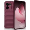 Phonesta GripShell Silikon Back Cover Hülle für Oppo Reno13 F 4G/5G / Reno13 FS 5G - Bordeaux