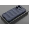 Phonesta GripShell Silikon Back Cover Hülle für Oppo Reno13 F 4G/5G / Reno13 FS 5G - Dunkelblau 2