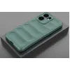 Phonesta GripShell Silikon Back Cover Hülle für Oppo Reno13 F 4G/5G / Reno13 FS 5G - Dunkelgrün 2